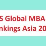 INSEAD, CEIBS Retain First and Second Ranks in QS Global MBA Rankings Asia 2019
