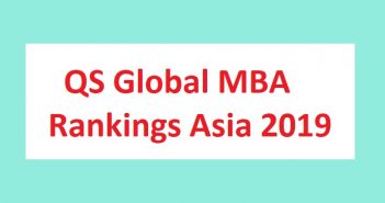 INSEAD, CEIBS Retain First and Second Ranks in QS Global MBA Rankings Asia 2019 Untitled